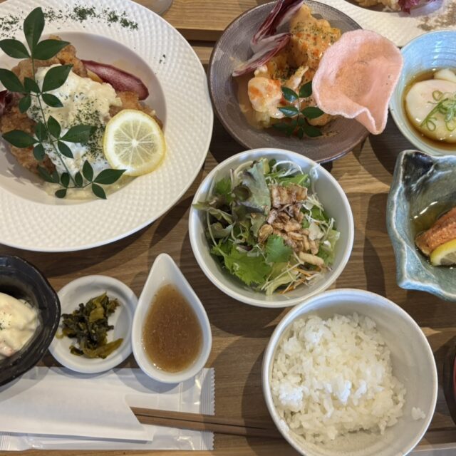 菊陽町｜絶景ごはん×贅沢おかずが心躍る、行列のできる食堂