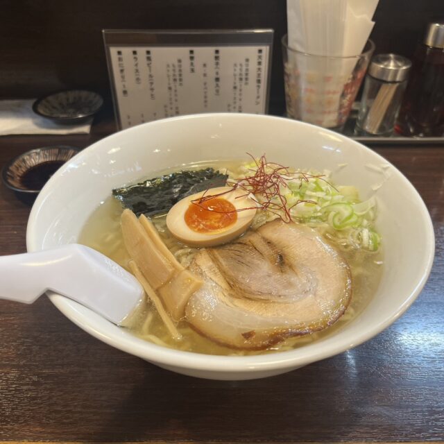 下通｜あっさりなのに濃厚！天草大王の旨味たっぷりの塩ラーメン
