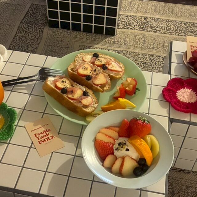 南坪井町｜かわいいだけじゃない。フルーツが主役のカフェ時間