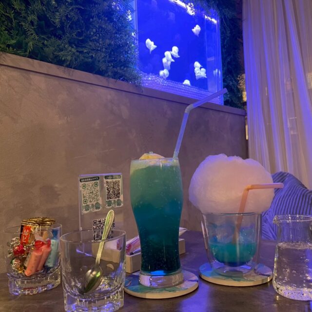 下通｜入店は大人限定！クラゲ漂う癒し空間カフェ