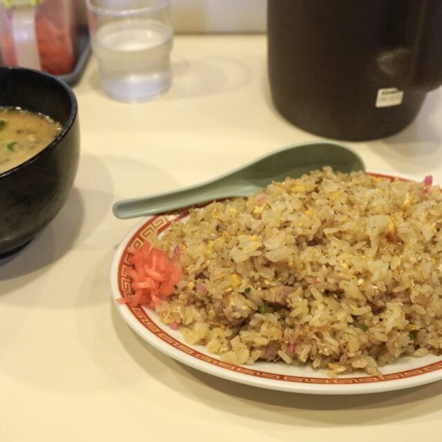 西辛島町｜あっさり豚骨と大人気の焼きめしが同時に楽しめるボリューム満点のラーメン屋