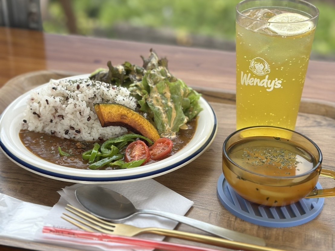 人吉｜アメリカンなトレーラーで味わう、豆乳スパイスカレーと絶景